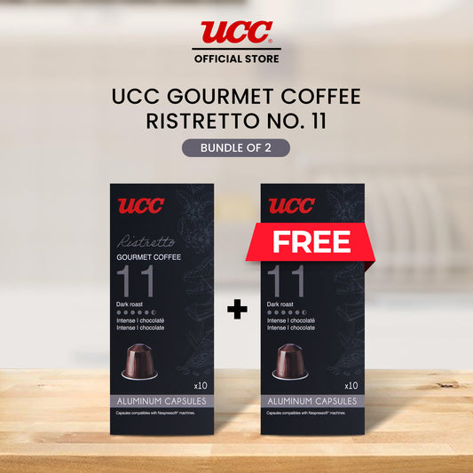 UCC Gourmet Coffee Capsule Ristretto No. 11 Buy 1 Get 1 Free