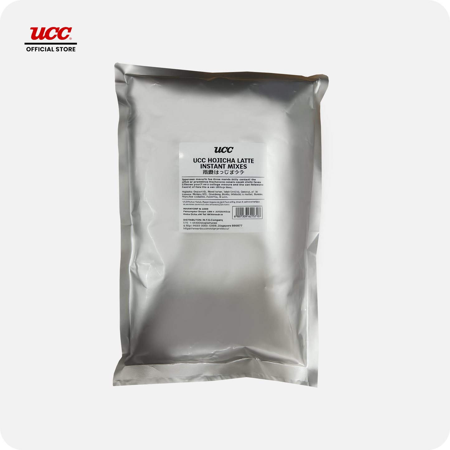 UCC Hojicha Tea Latte Instant Mixes 500g