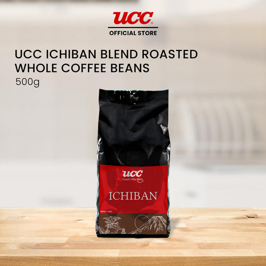 UCC Ichiban Blend Roasted Whole Coffee Beans 500g