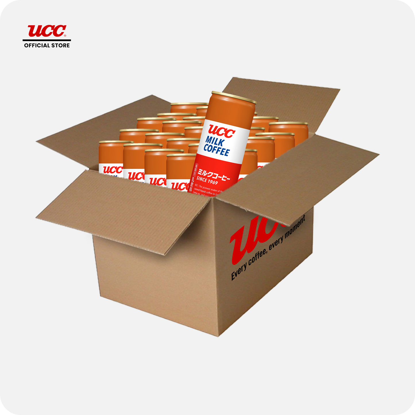 UCC Milk Coffee 250ml Bundle of 30