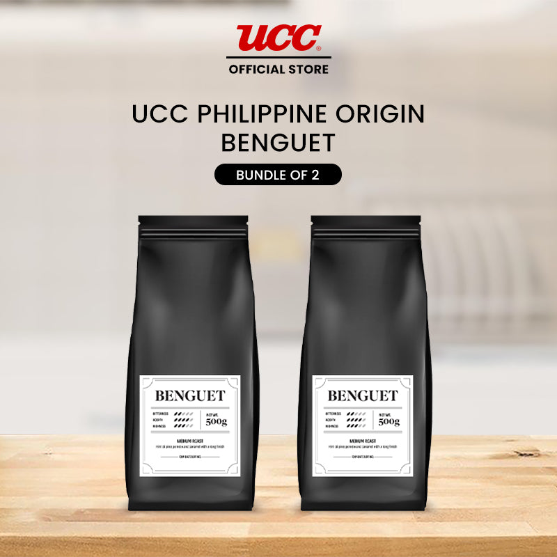 UCC Philippine Origin Benguet 500g (Bundle of 2)