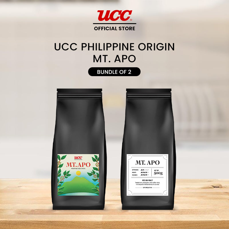 UCC Philippine Origin Mt. Apo 500g (Bundle of 2)