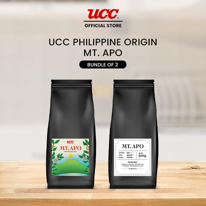 UCC Philippine Origin Mt. Apo 500g (Bundle of 2)