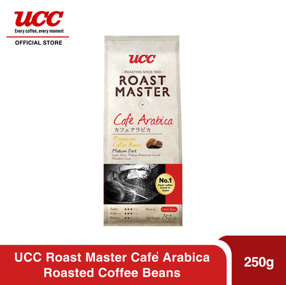 UCC Roast Master Café Arabica Coffee Beans 250g