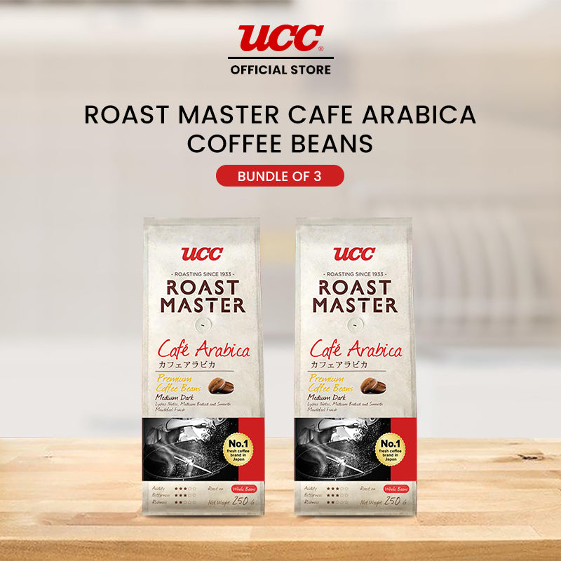 UCC Roast Master Café Arabica Coffee Beans 250g Buy 2, Get 1 Free