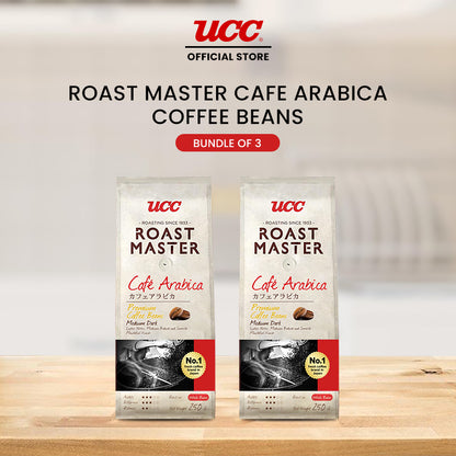 UCC Roast Master Café Arabica Coffee Beans 250g Buy 2, Get 1 Free