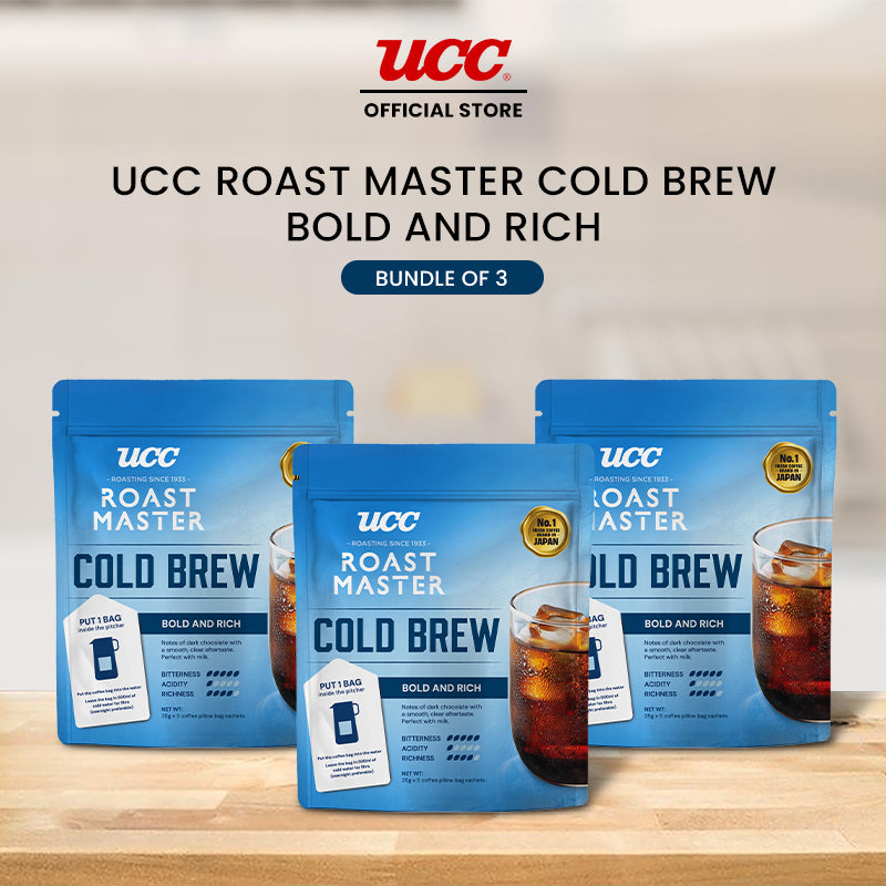 UCC Roast Master Cold Brew Bold and Rich 35g (Bundle of 3)