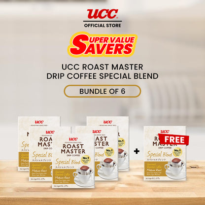 UCC Roast Master Drip Coffee Special 8g Buy 5, Get 1 FREE
