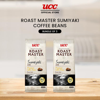 UCC Roast Master Sumiyaki Coffee Beans 250g Buy 2, Get 1 Free