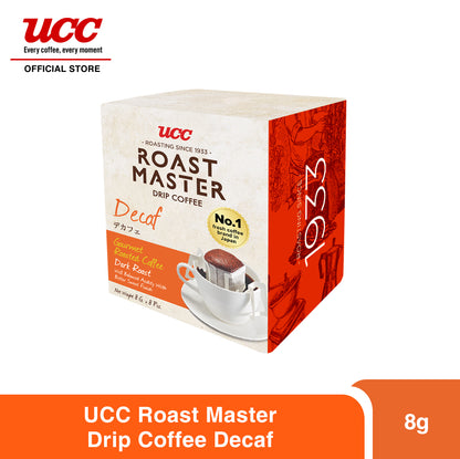 UCC Roast Master Drip Coffee Decaf 8g