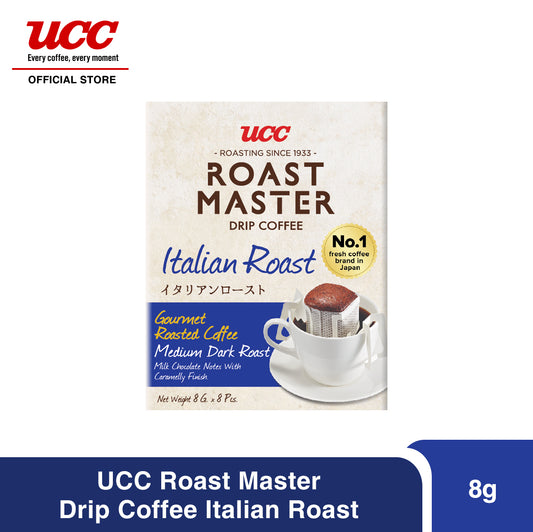 UCC Roast Master Drip Coffee Italian Roast 8g