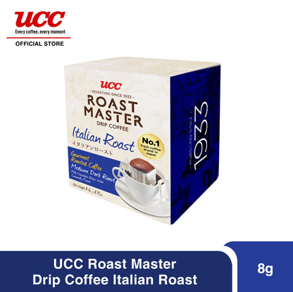 UCC Roast Master Drip Coffee Italian Roast 8g