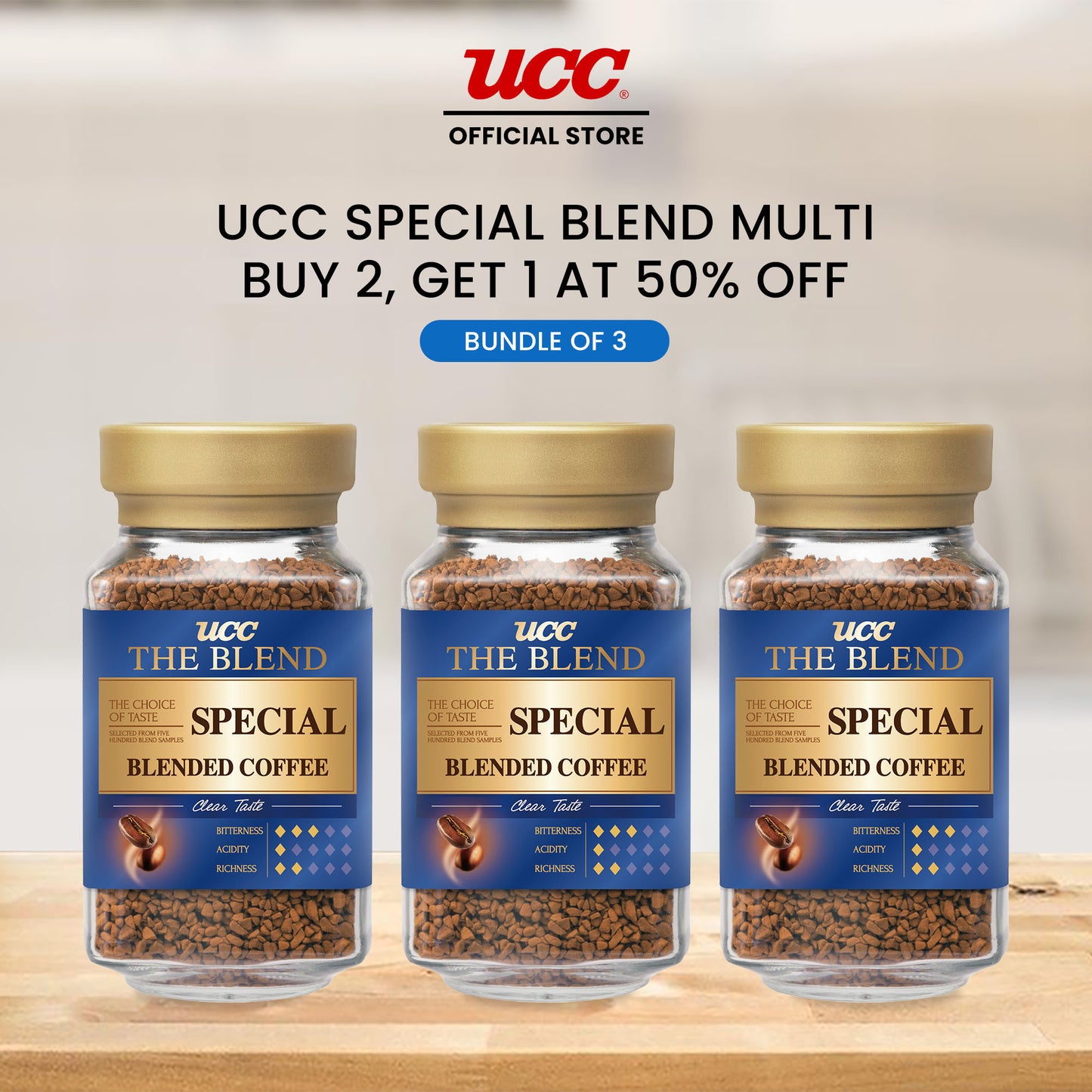 UCC Special Blend Multi Buy 2, Get 1 at 50% Off (Bundle of 3)