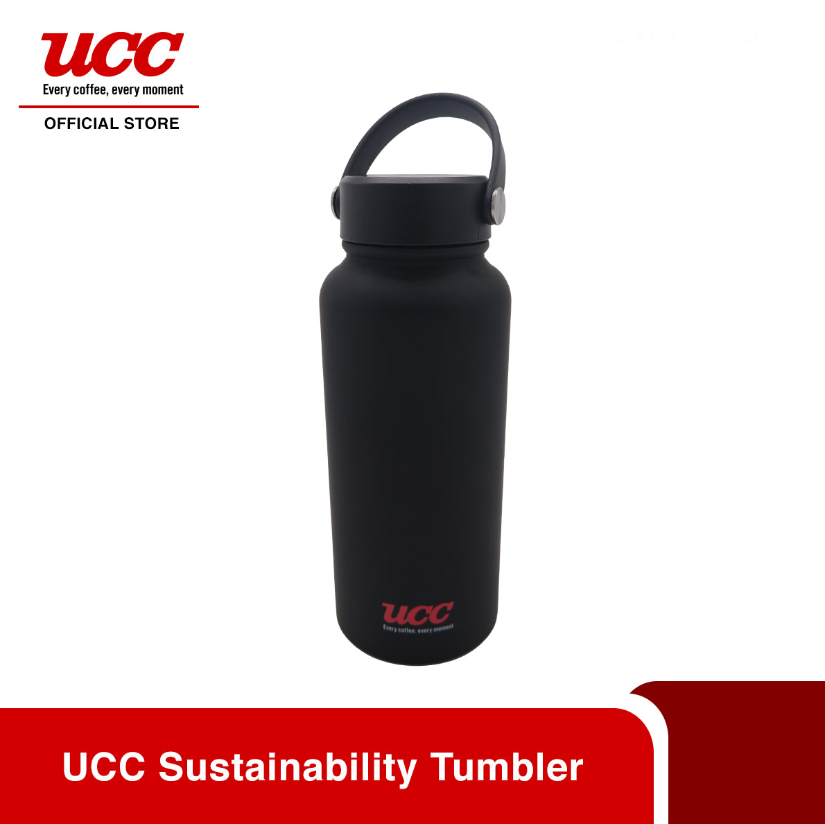 UCC Insulated Tumbler Black