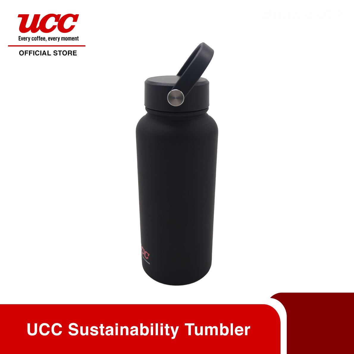 UCC Insulated Tumbler Black