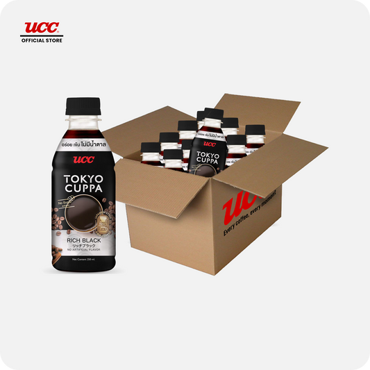 UCC Tokyo Cuppa Rich Black Bundle of 12