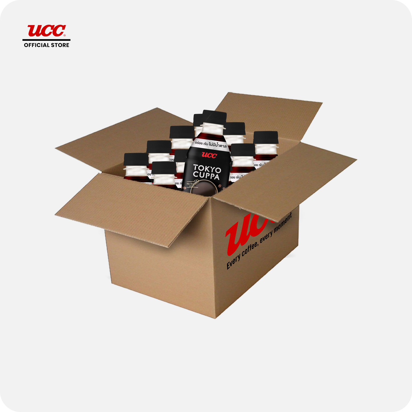 UCC Tokyo Cuppa Rich Black Bundle of 12
