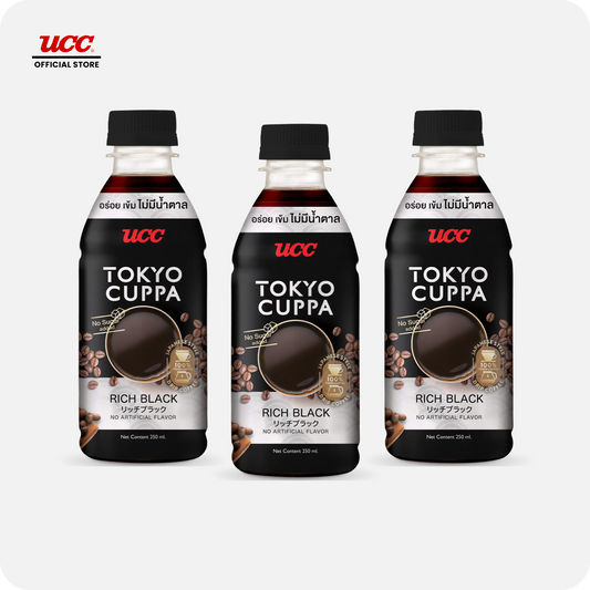 UCC Tokyo Cuppa Rich Black Bundle of 3