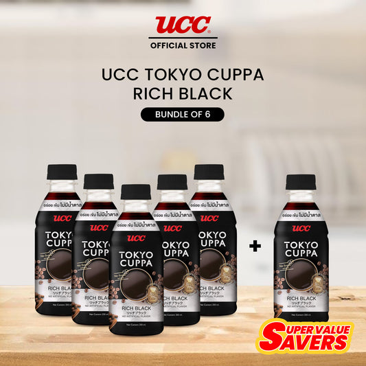 UCC Tokyo Cuppa Black Buy 5 Get 1 Free (Bundle of 6)