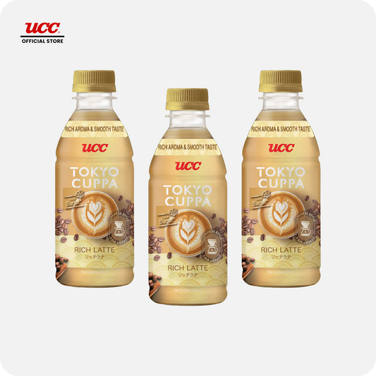 UCC Tokyo Cuppa Rich Latte Bundle of 3