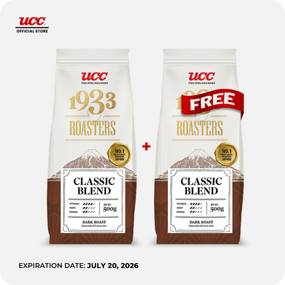 UCC 1933 Roasters Classic Blend 500g (Bundle of 2)