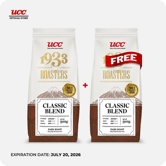 UCC 1933 Roasters Classic Blend 500g (Bundle of 2)