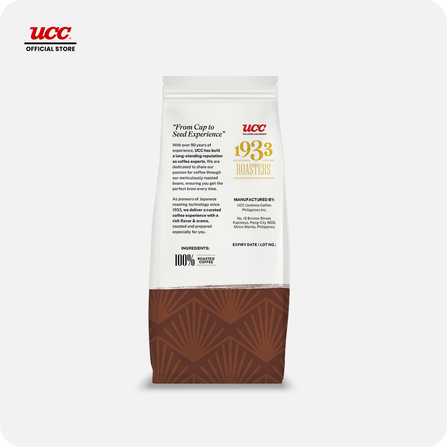 UCC 1933 Roasters Classic Blend 500g (Bundle of 2)