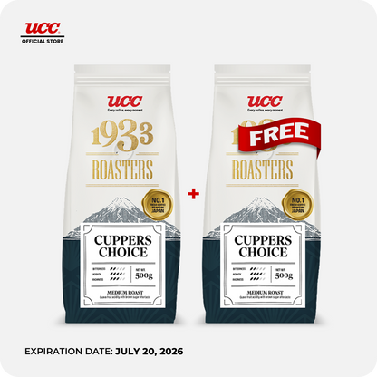 UCC 1933 Roasters Cuppers Choice 500g (Bundle of 2)