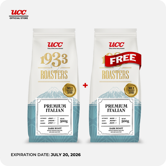 UCC 1933 Roasters Premium Italian 500g (Bundle of 2)