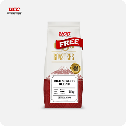 UCC 1933 Roasters Rich & Fruity Blend 500g (Bundle of 2)