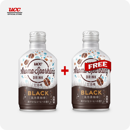 UCC Aroma Sparkling Non-Sugar Coffee 290ml Buy 1, Get 1 FREE
