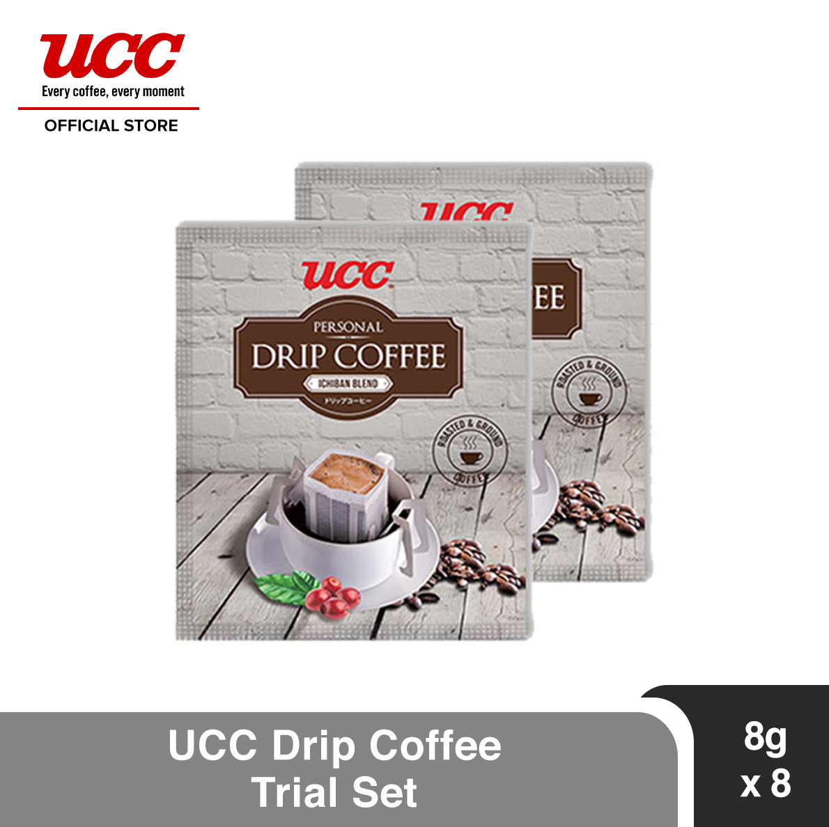 UCC Drip Coffee Set (8g x 8)