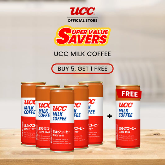 UCC Milk Coffee SOT 250g Buy 5 Get 1 FREE