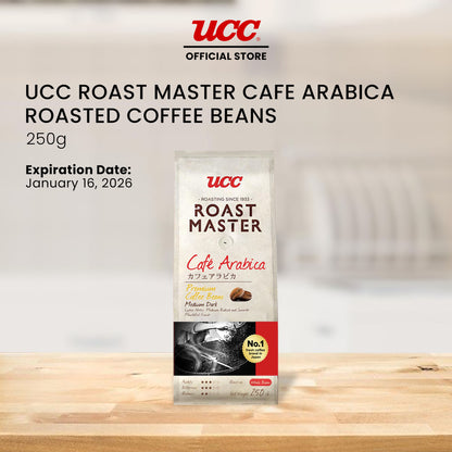 UCC Roast Master Café Arabica Coffee Beans 250g