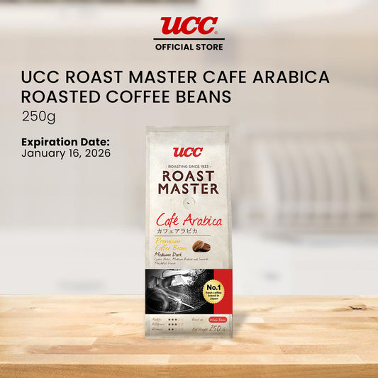 UCC Roast Master Café Arabica Coffee Beans 250g