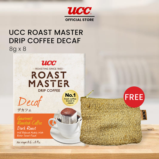 UCC Roast Master Drip Coffee Decaf 8g