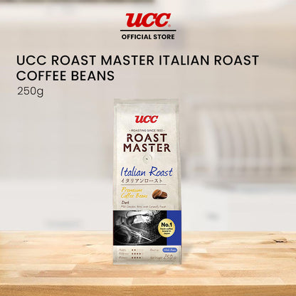 UCC Roast Master Italian Roast Coffee Beans 250g