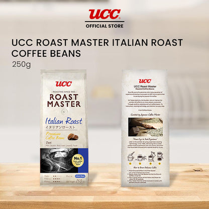 UCC Roast Master Italian Roast Coffee Beans 250g