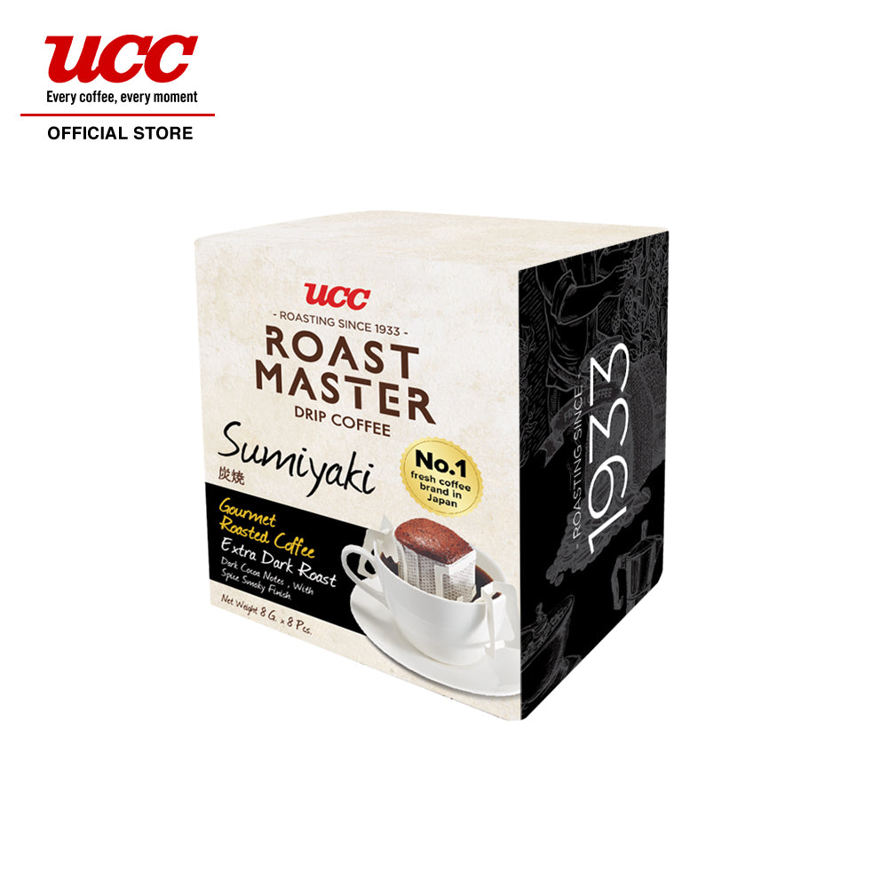 UCC Roast Master Drip Coffee Sumiyaki 8g – UCC Coffee PH