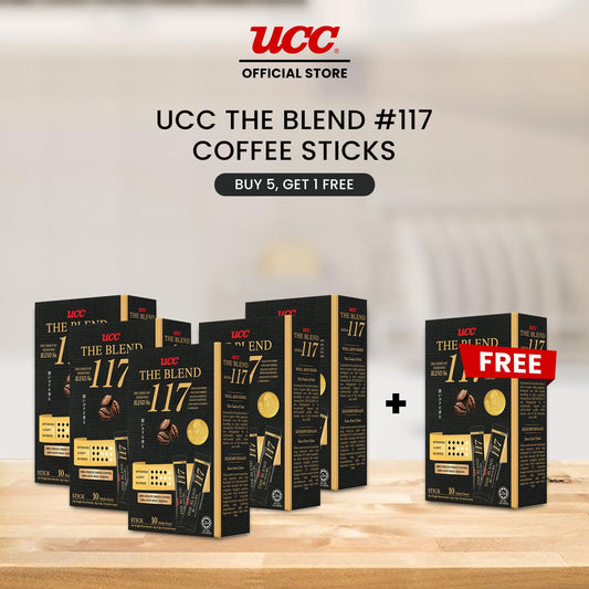 UCC Special Blend #117 Coffee Sticks Bundle of 5 Plus 1 Free