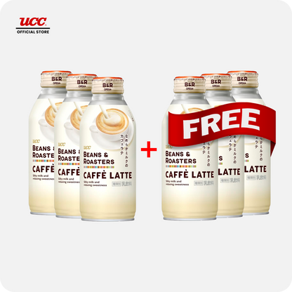UCC Beans and Roasters Caffe Latte 375ml Buy 3 Get 3 Free