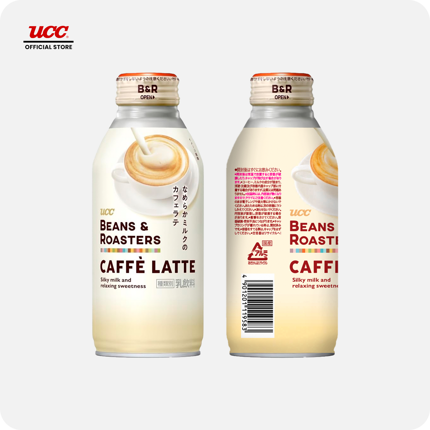 UCC Beans and Roasters Caffe Latte 375ml Buy 3 Get 3 Free