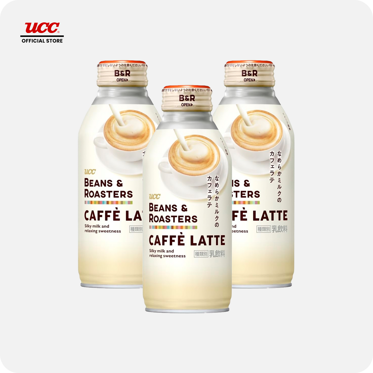UCC Beans and Roasters Caffe Latte 375ml Buy 3 Get 1 FREE