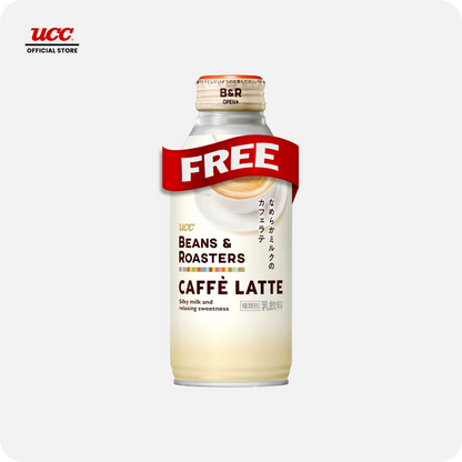 UCC Beans and Roasters Caffe Latte 375ml Buy 3 Get 1 FREE