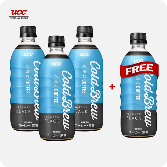 UCC Black Cold Brew PET 500ml Buy 3 Get 1 FREE