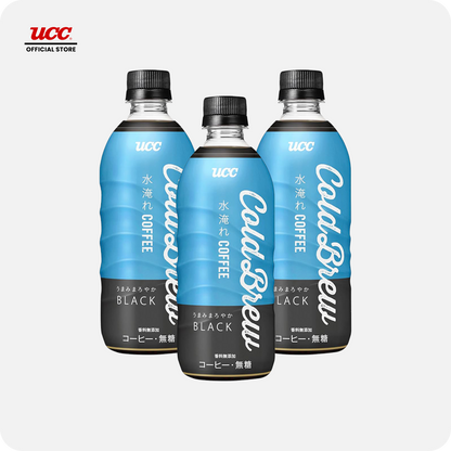 UCC Black Cold Brew PET 500ml Buy 3 Get 1 FREE