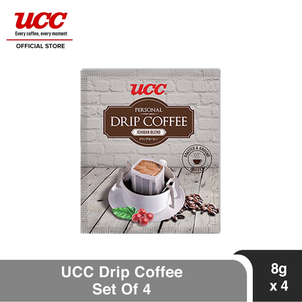 UCC Drip Coffee Set Of 4 (8g x 4) - NOT FOR SALE