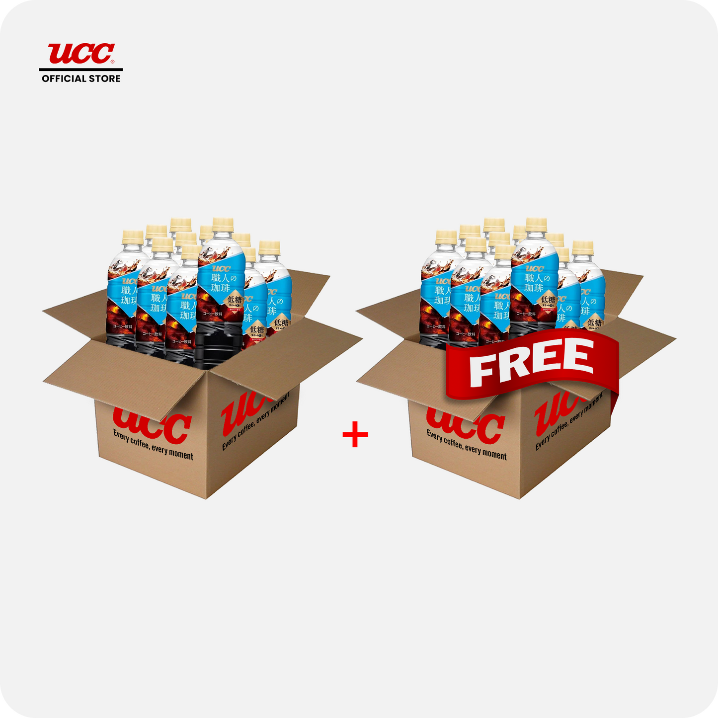 UCC Craftsman Low Sugar PET Buy 12 Get 12 Free