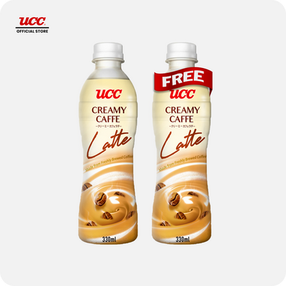 UCC Creamy Caffe Latte 330ml Buy 1, Get 1 FREE