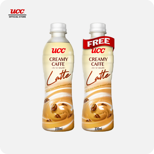 UCC Creamy Caffe Latte 330ml Buy 1, Get 1 FREE
